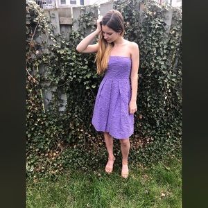 J Crew Lavish in Lavender Dress